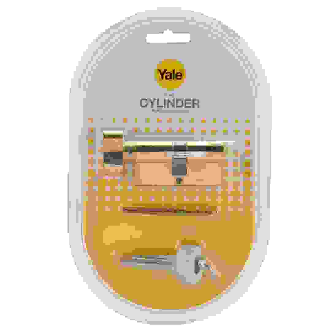 Yale Euro Cylinder Lock (6 cm, Brass)