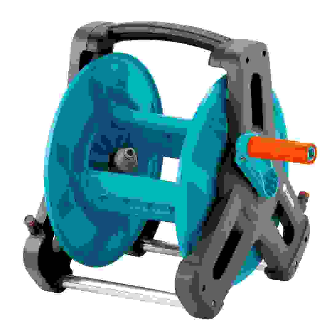 بكرة خرطوم جاردينا كلاسيكية 50 (رمادي/أزرق مخضر)