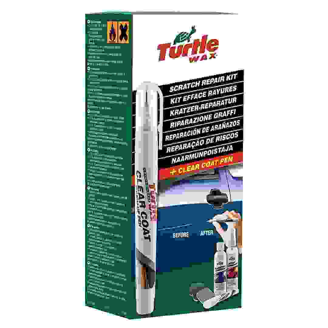 Turtle Wax Scratch Repair Kit W/Clear Coat Pen (4 Pc.)