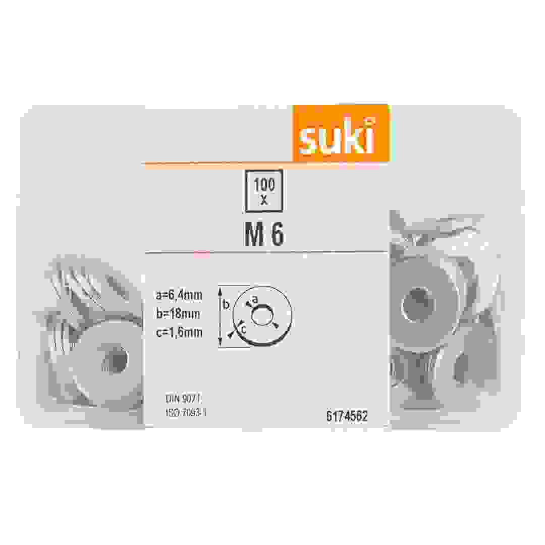 Suki 6174562 M6 Washer (6.4 x 18 x 1 mm)