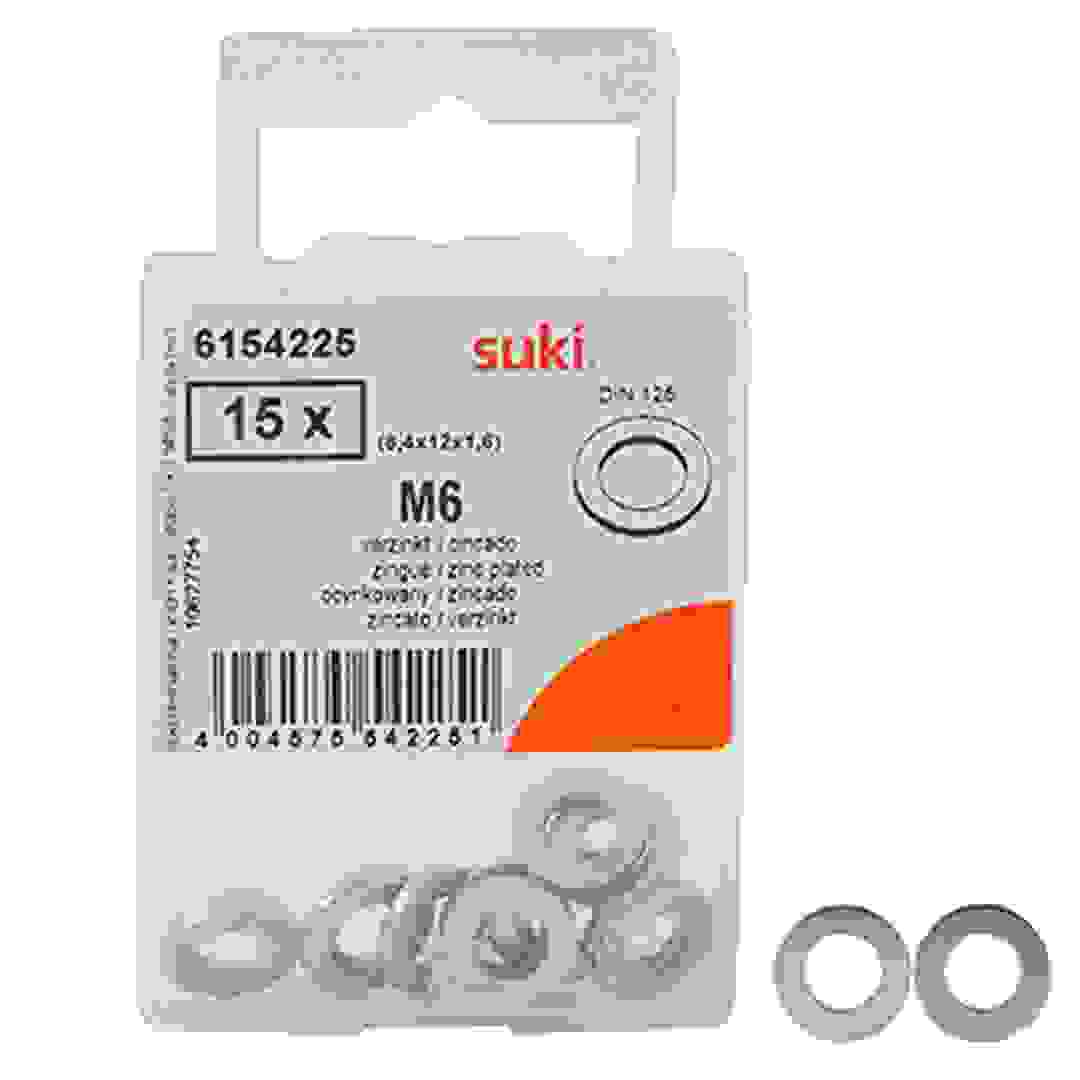 Suki 6154225 M6 Washer (6.4 x 12 x 1.6 mm)