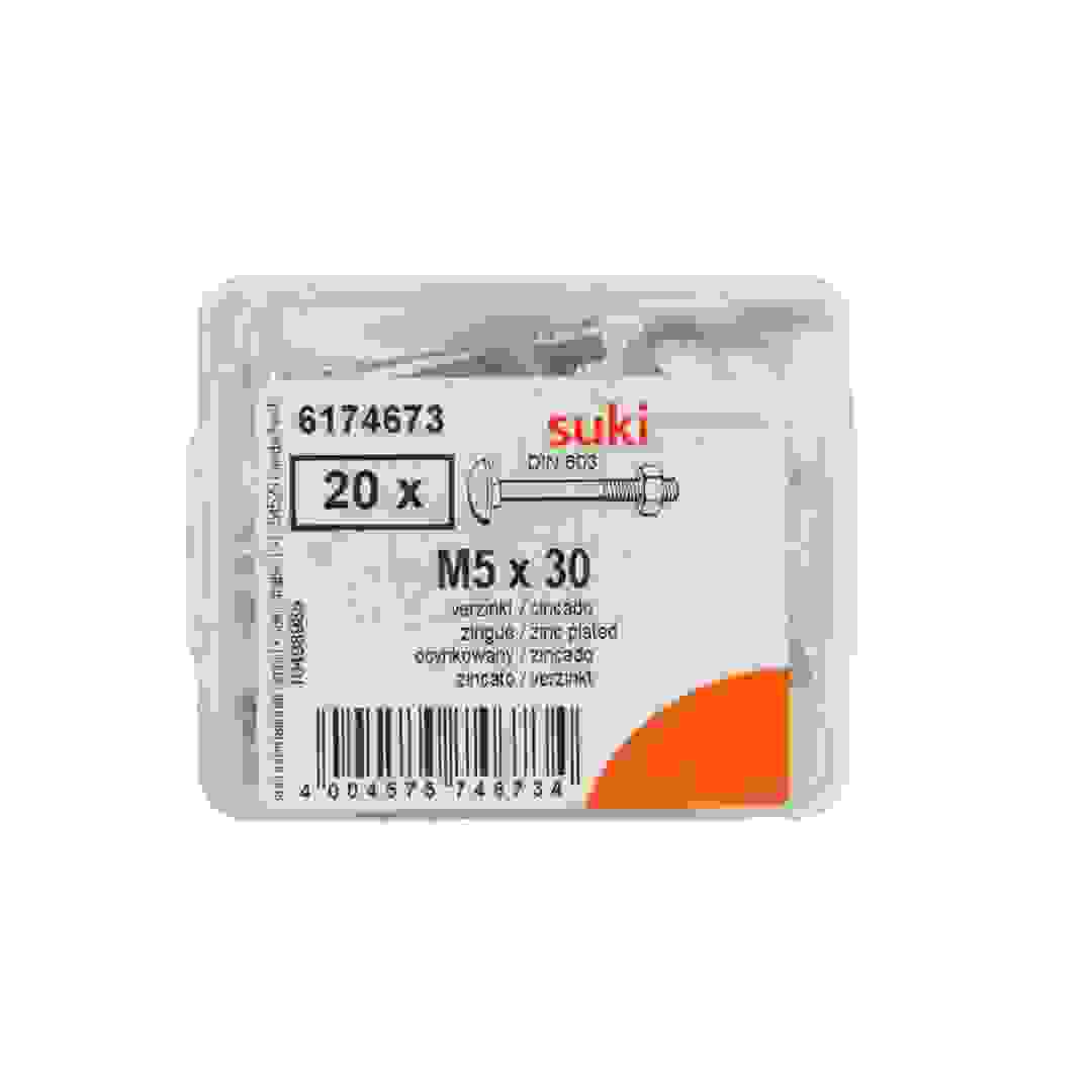 Suki Round Head Screw (5 x 30 mm, 20 pcs)