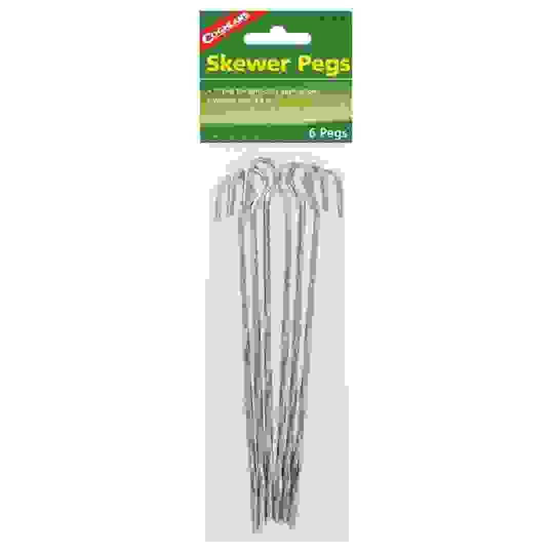 Coghlan's Steel Skewer Pegs (17.8 cm, Pack of 6)