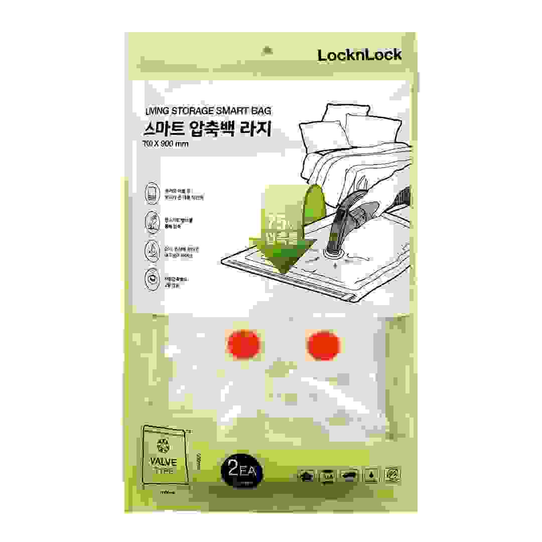 Smartbag Valve-Type Large Vacuum Bag (70 × 39.9 cm, Pack of 2)