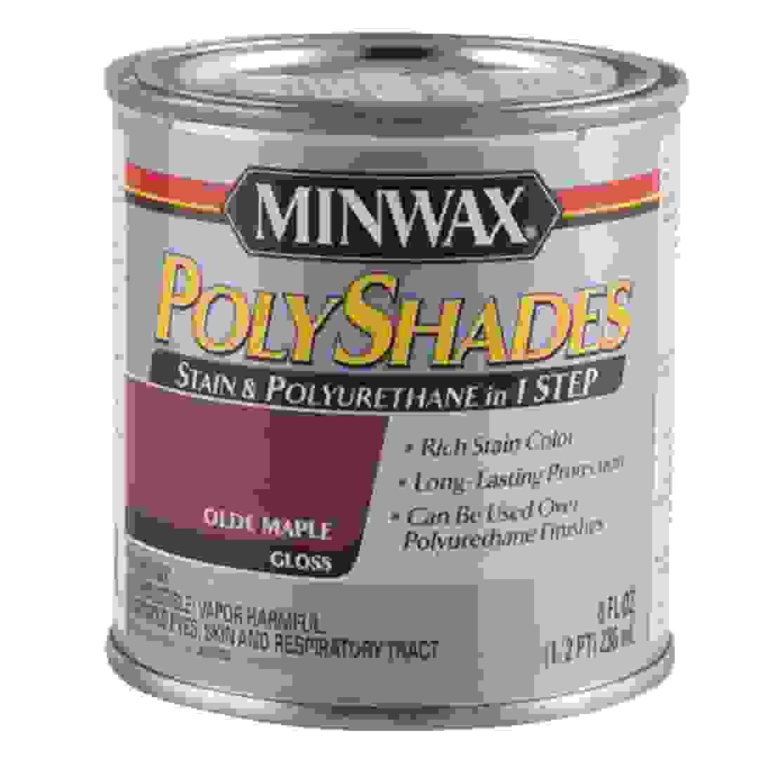 Minwax 214304444 PolyShades Wood Stain (236 ml, Old Maple Gloss)