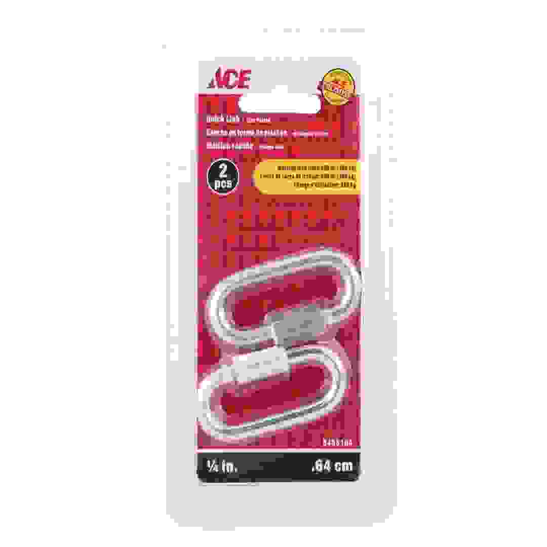 حلقة ربط إيس ملولبة (0.6 سم، حزمة من 2)