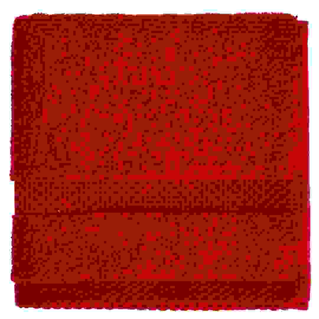 منشفة وجه كلاسيكية (33 × 33 سم، أحمر داكن)