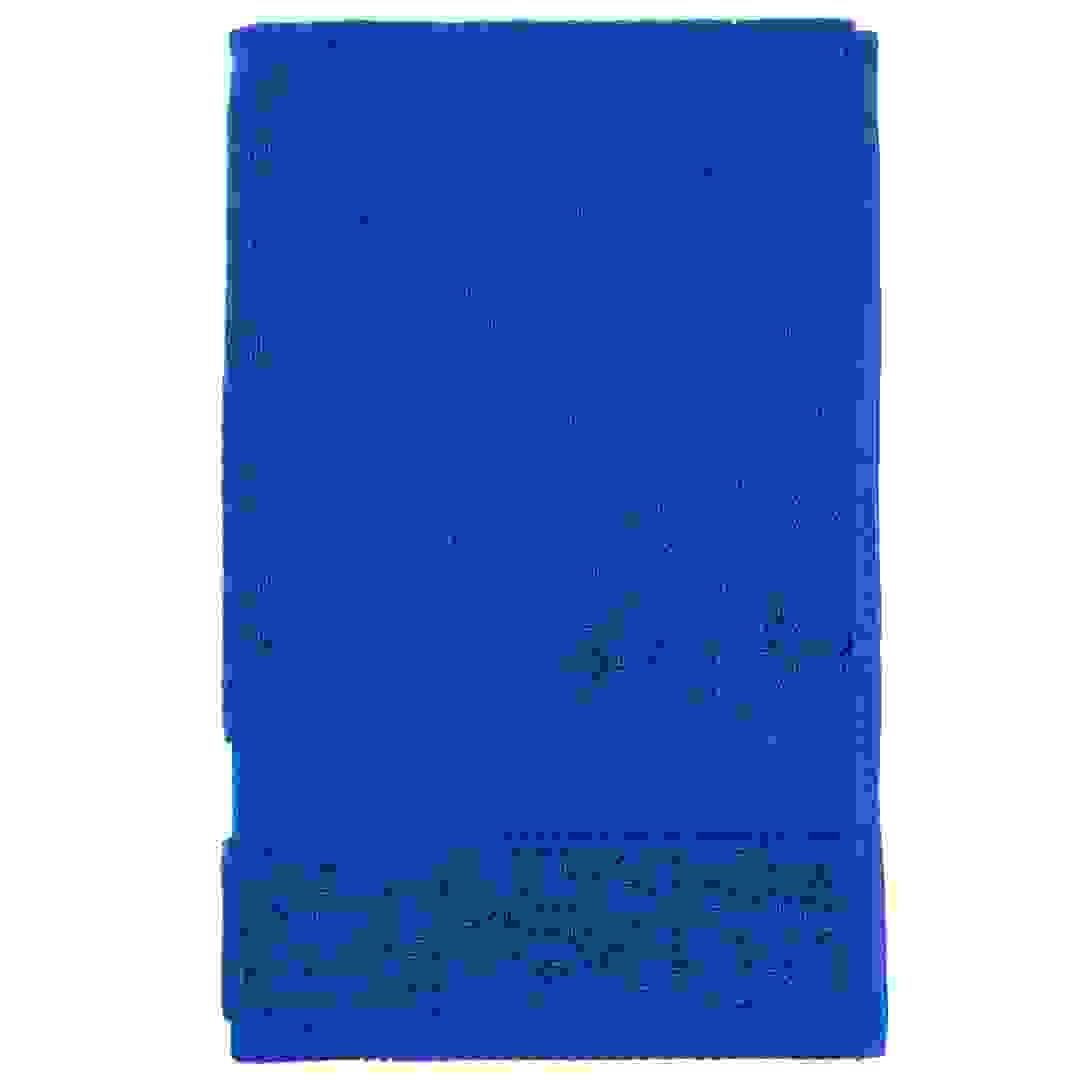 منشفة تروبيل الكلاسيكية لليد (50 × 80 سم، أزرق ملكي)