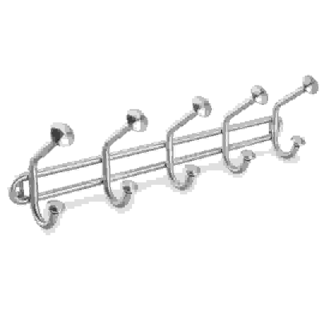 شماعة جدارية فورما ألترا 5 خطافات (50.1 × 13.9 × 22.6 سم، فضي)