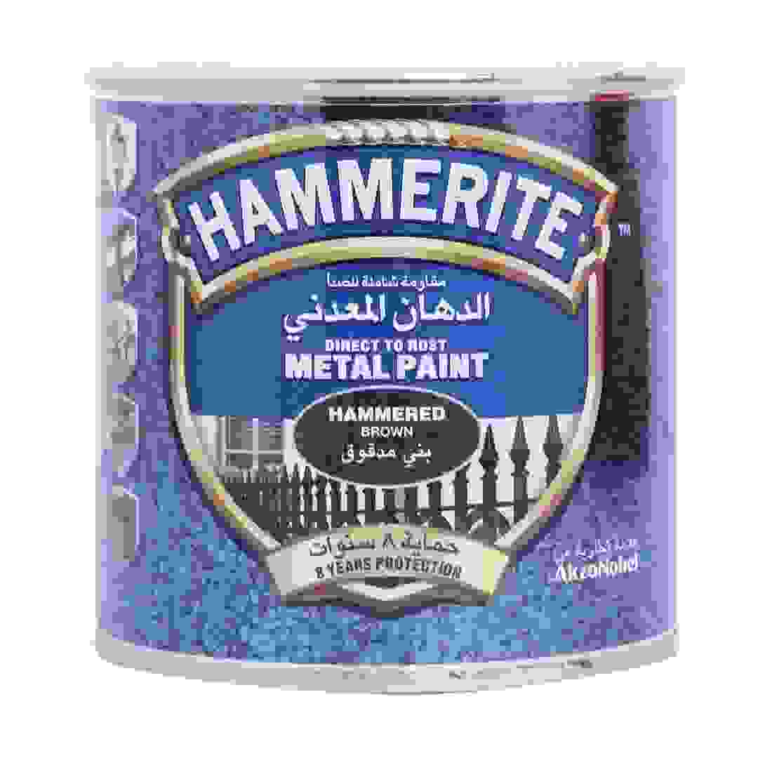 Hammerite Metal Paint (250 ml, Hammered Brown)