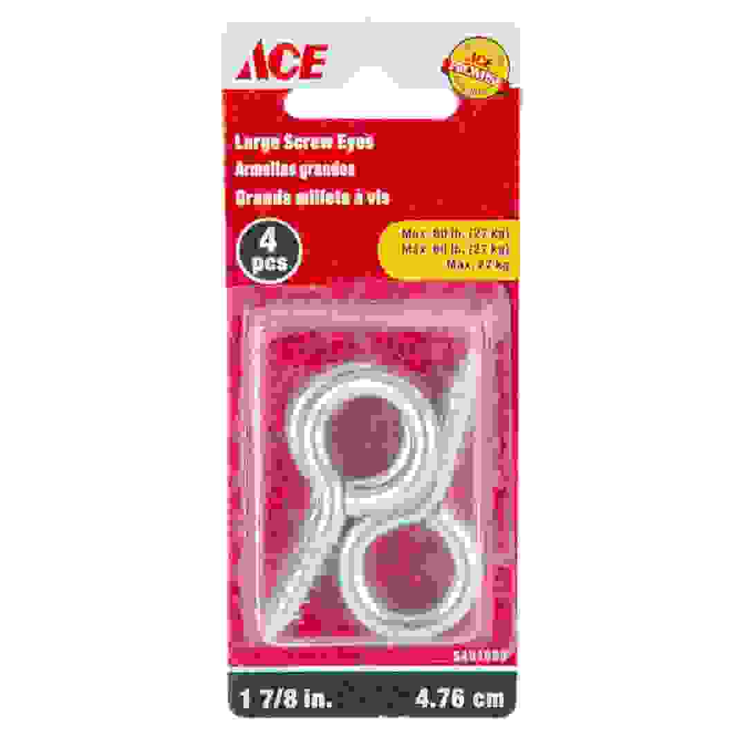 براغي بحلقات كبيرة إيس (4 قطع، 4.76 سم)