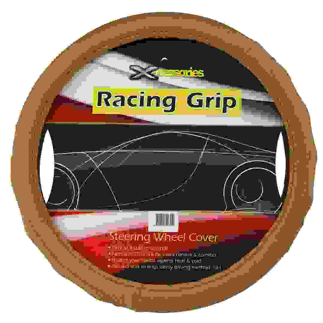 Xcessories Racing Grip Steering Wheel Cover (13 cm)