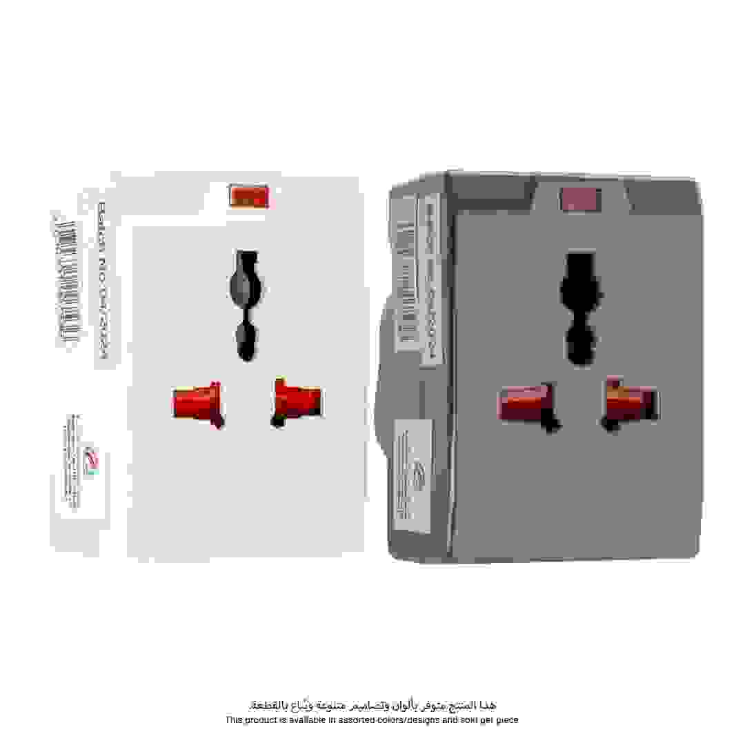 مقبس متعدد ثلاثي الإبر