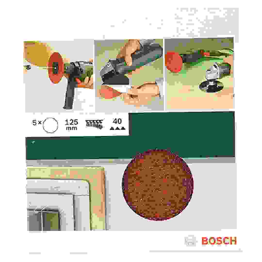 Bosch G40  Sanding Sheet (115 mm, Pack of 5)