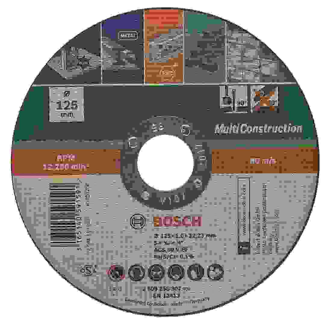 قرص قطع مستقيم للبناء المتنوع بوش (125 × 1 ملم)