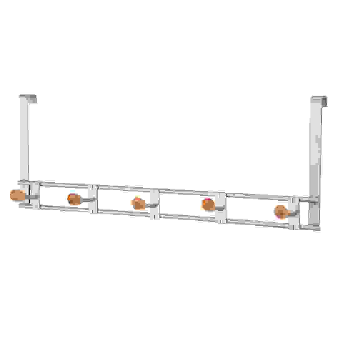 Hettich 5-Hook Over-The-Door Hanger Rail