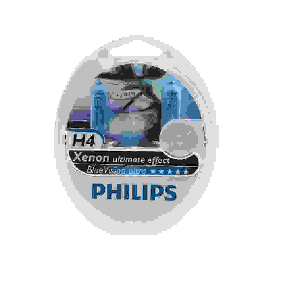 Philips H4 Blue Vision Ultra (Pack of 2)