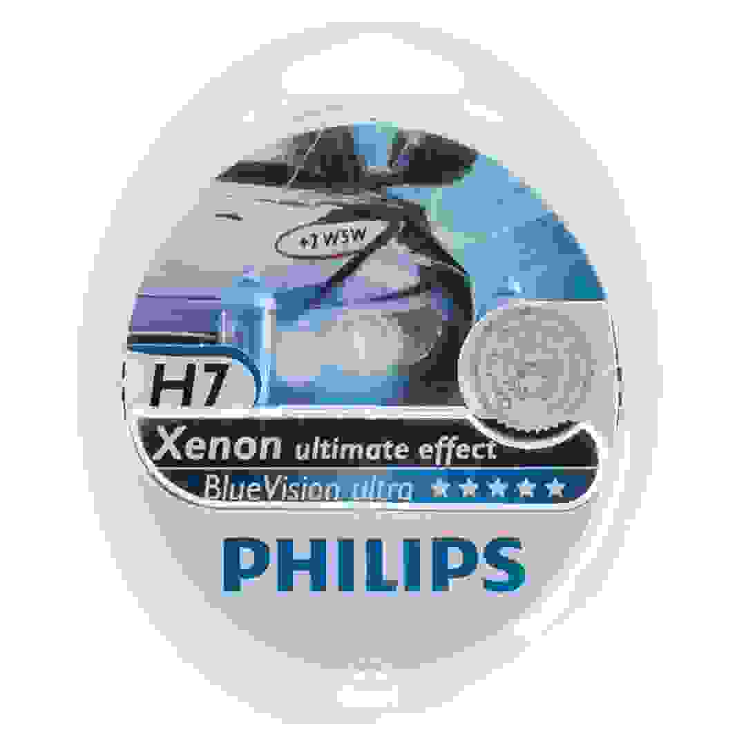 Philips H7 Blue Vision Ultra Bulbs (Pack of 2)