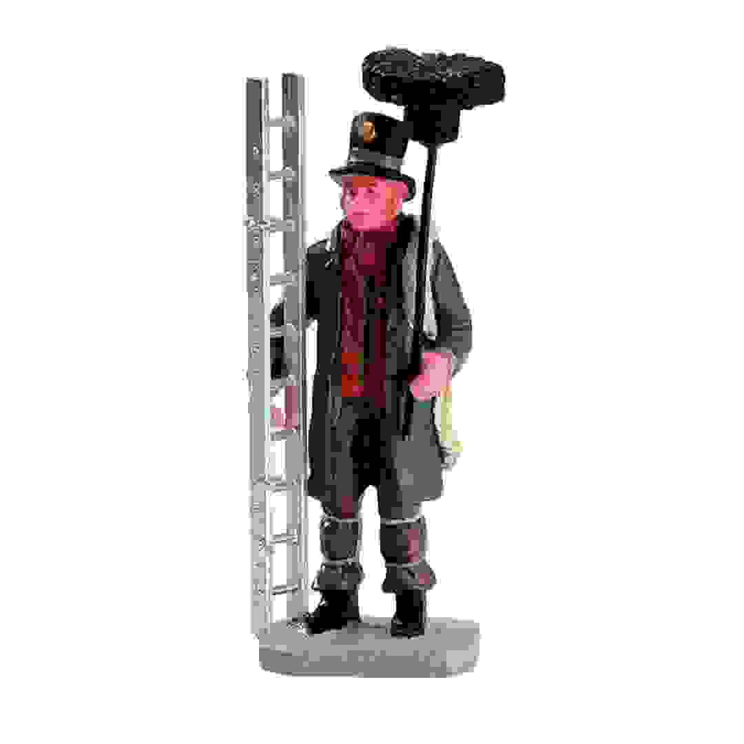 Lemax Polyresin Chimney Sweep Festive Décor (7.8 x 3 x 2.5 cm)