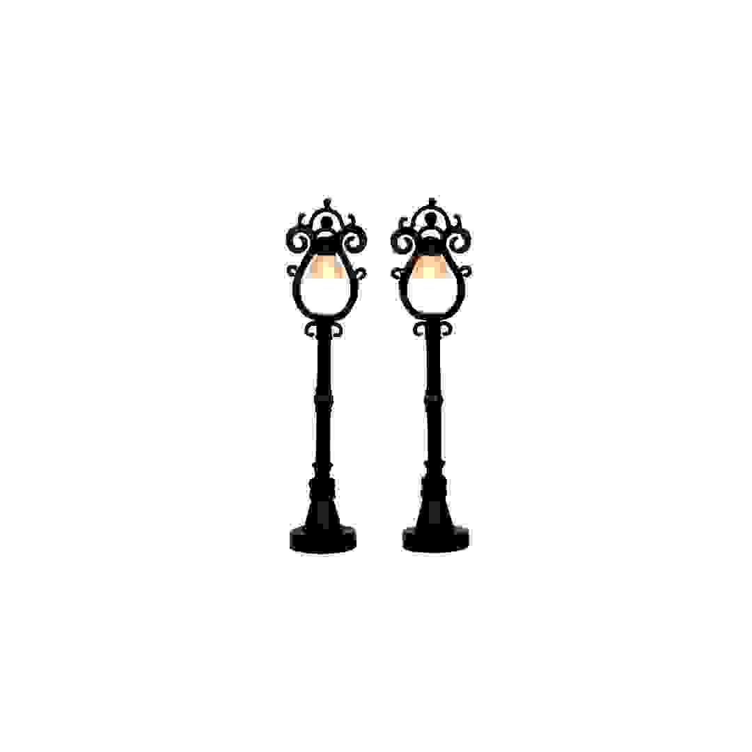 Lemax Parisian Street Lamps Festive Décor Set (10.20 cm, 2 pcs)