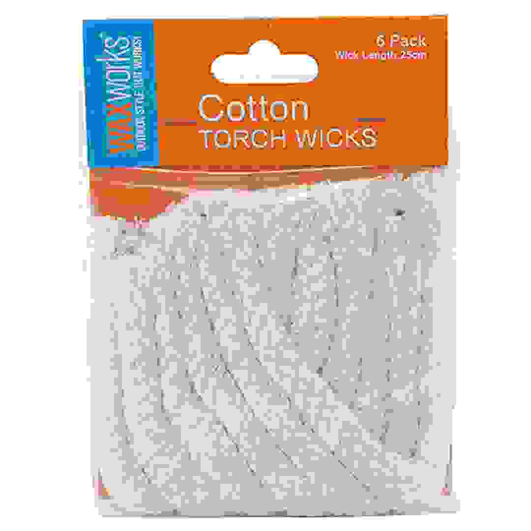 فتيل شعلة (25 سم، عبوة من 6)