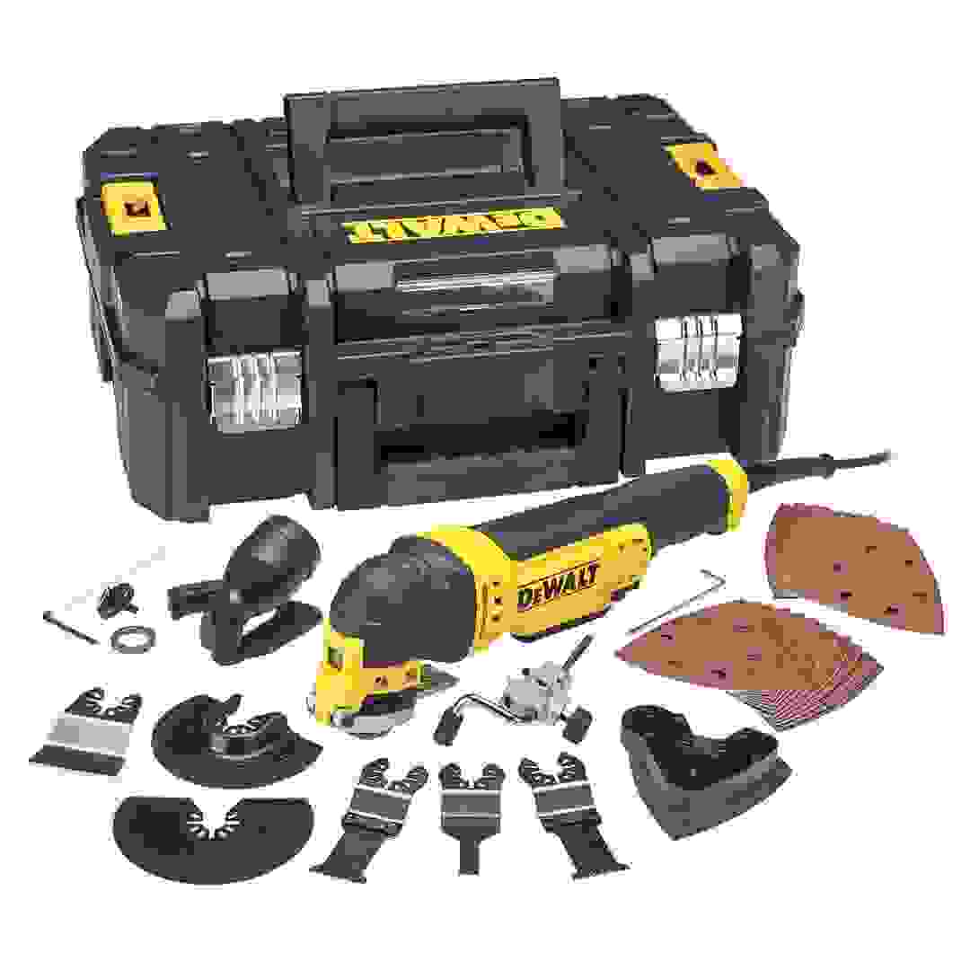 DeWalt Corded Oscillating Multi Tool Set, DWE315KT (300 W)