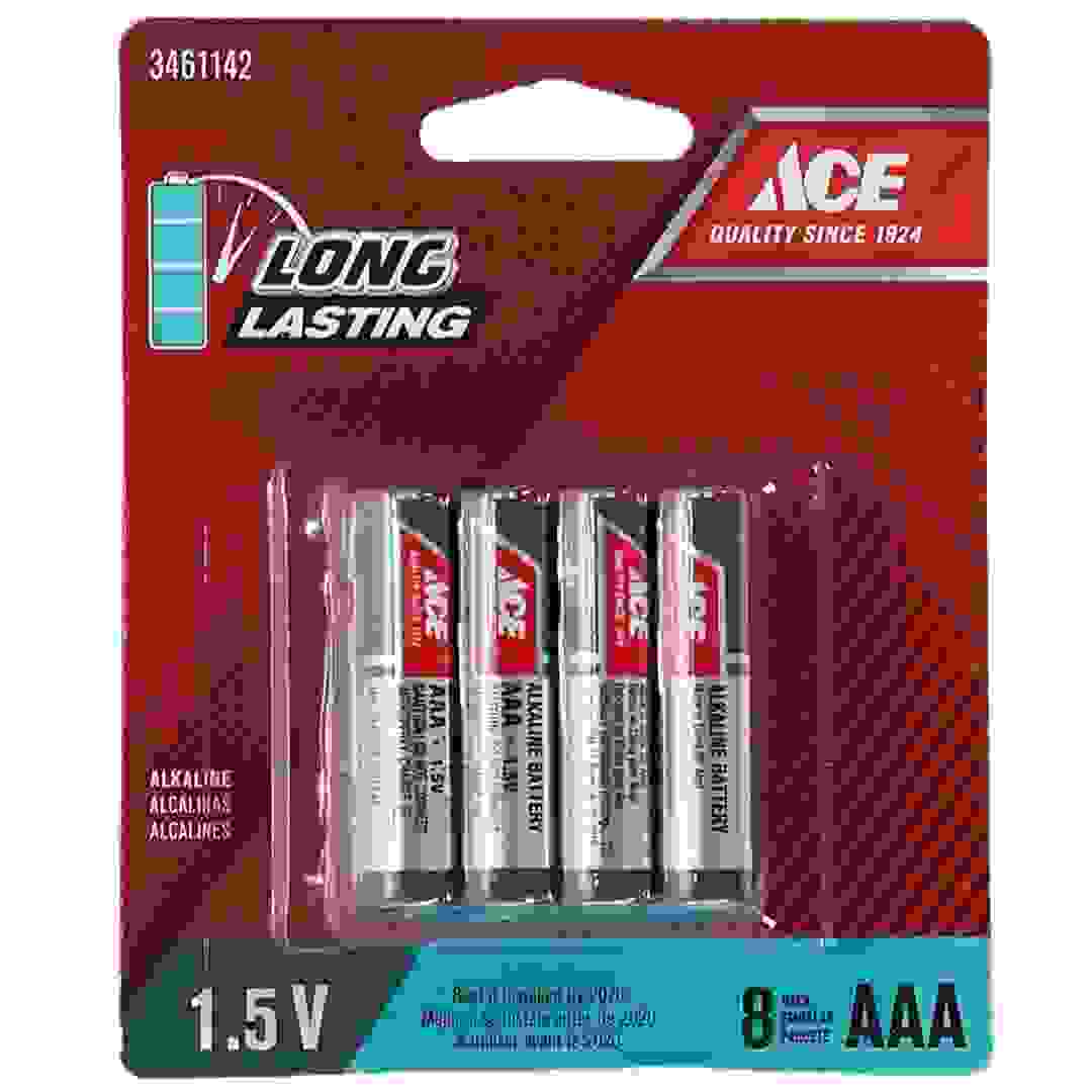 Ace AAA Alkaline Batteries (Pack of 8)
