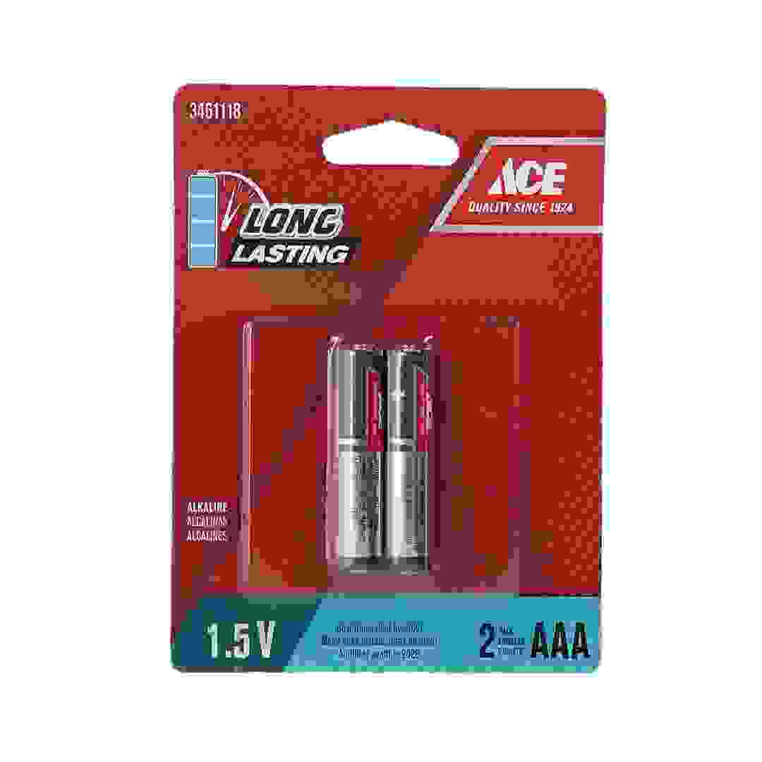 بطاريات إيس AAA قلوية 1.5 فولت (عبوة من 2 قطعة)