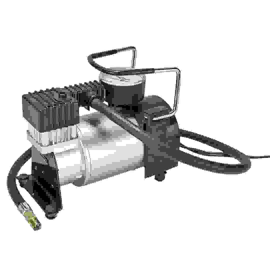 Xcessories 12 V Grunter Air Compressor (20 x 17.5 x 21 cm, Silver/Black)
