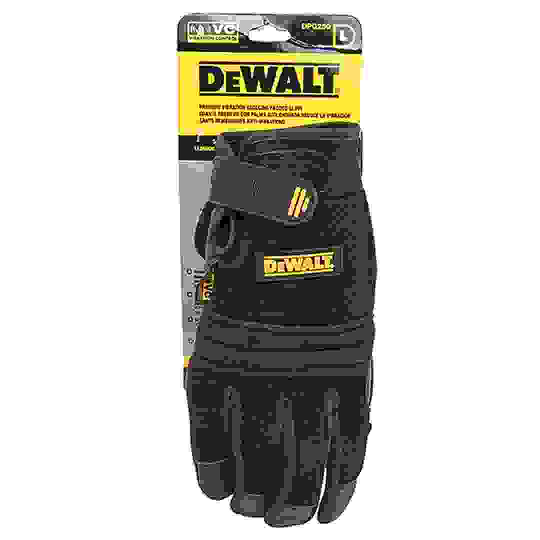 Dewalt Vibration Absorption Leather Gloves (31 x 12 cm, Black)