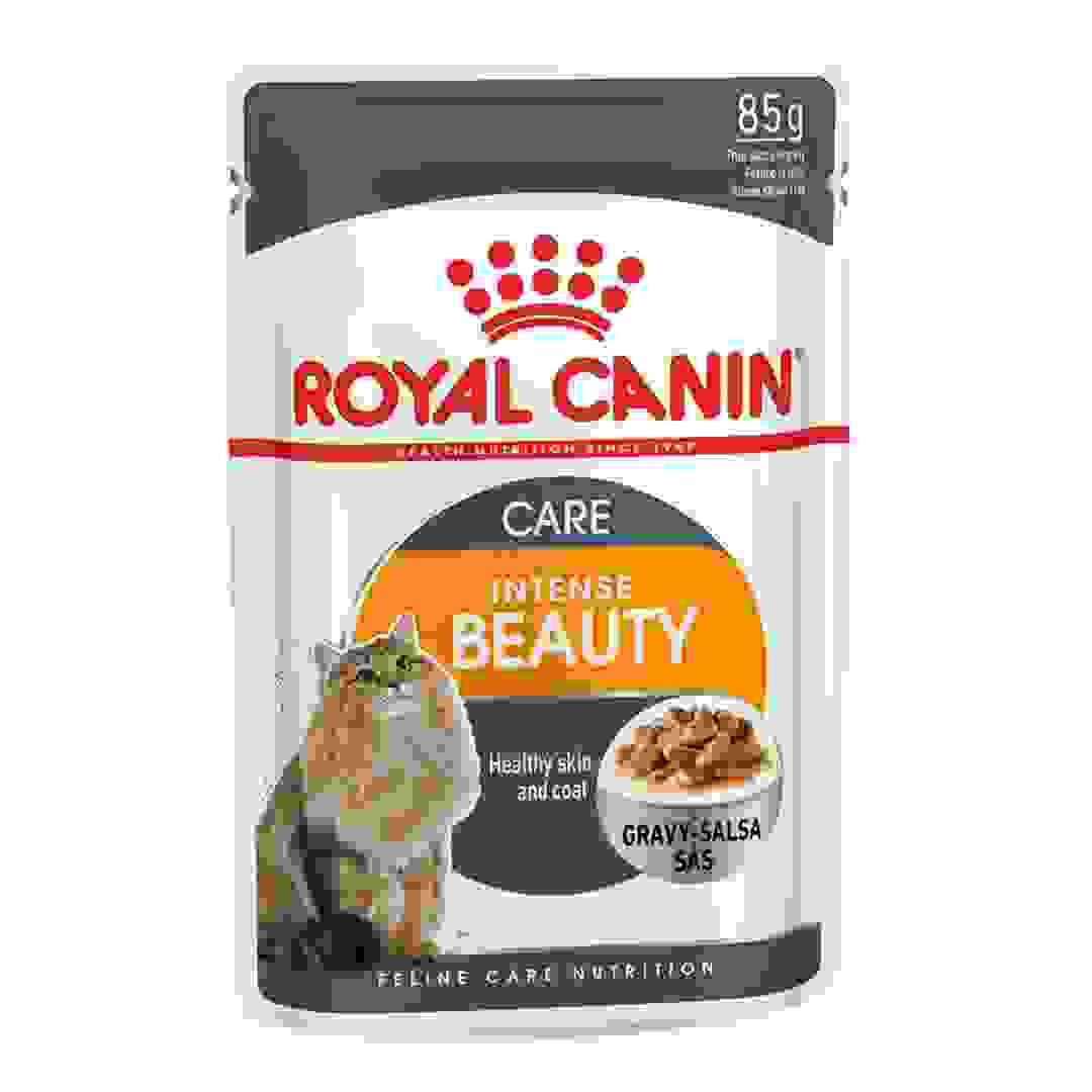 Royal Canin Feline Health Nutrition Intense Beauty Wet Cat Food (Chunks in Gravy, Adult Cats, 85 g)