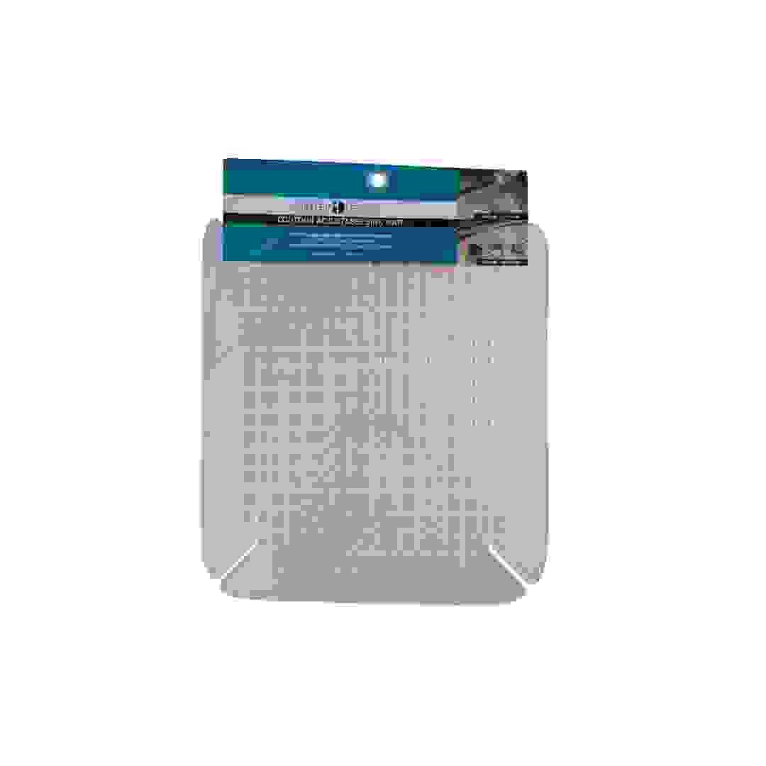 مفرش حوض كونتوري لحماية الأحواض من إنتر ديزاين (34.3 × 40.6، شفاف)