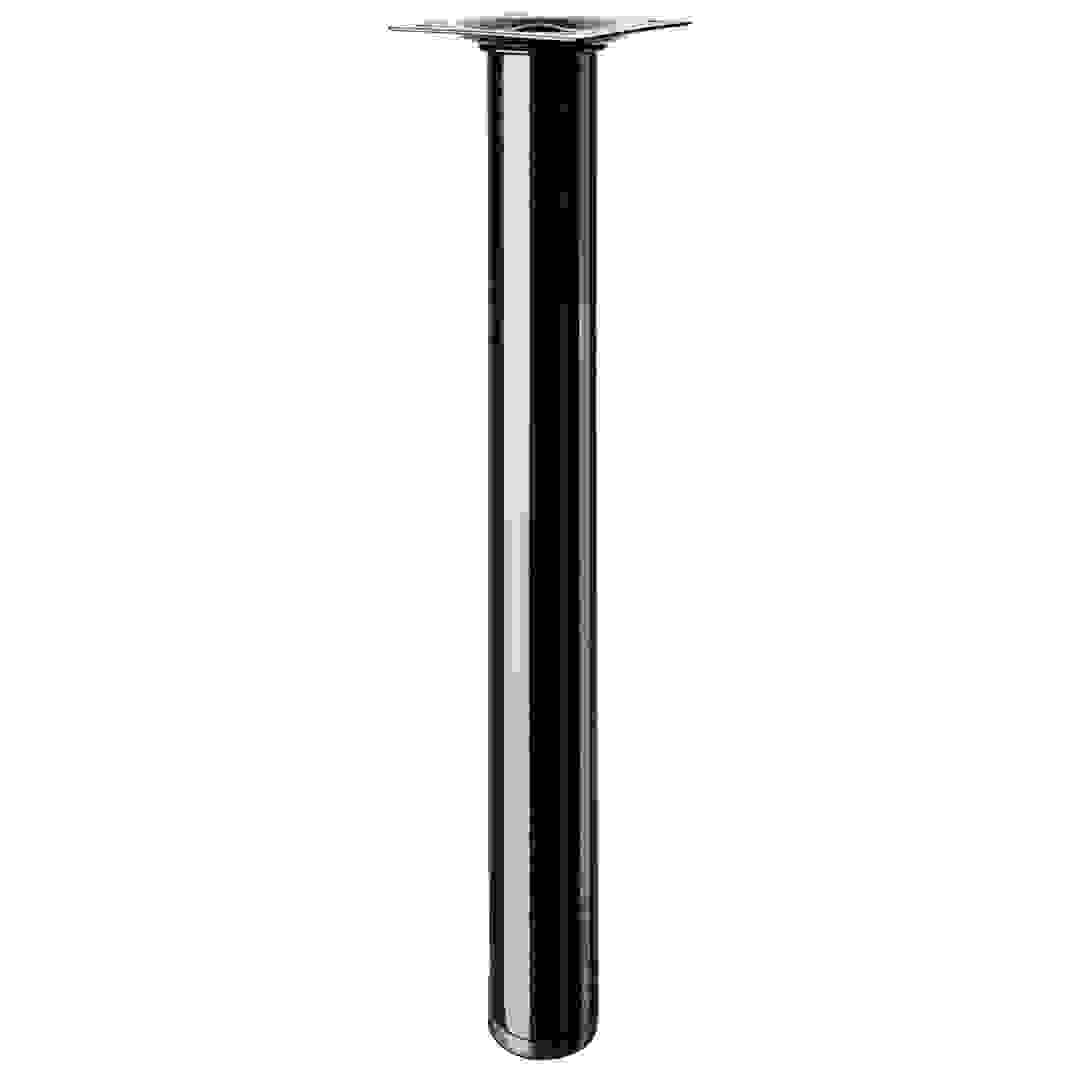 Hettich Steel Furniture Leg (Black, 30 x 300 mm)