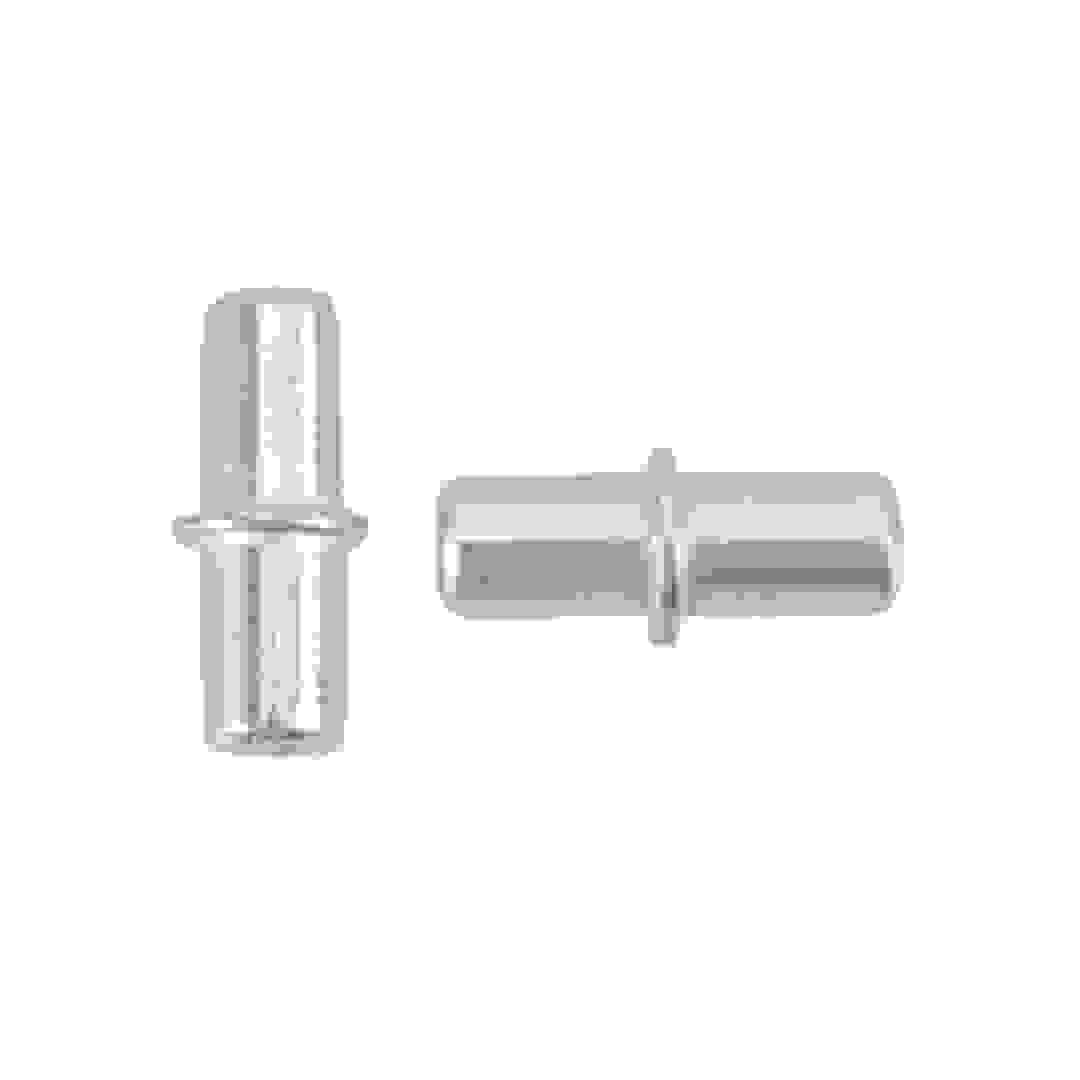 دعامة هيتتش للأرفف الزجاجية مطلية بالكروم (5 ملم، حزمة من 20)