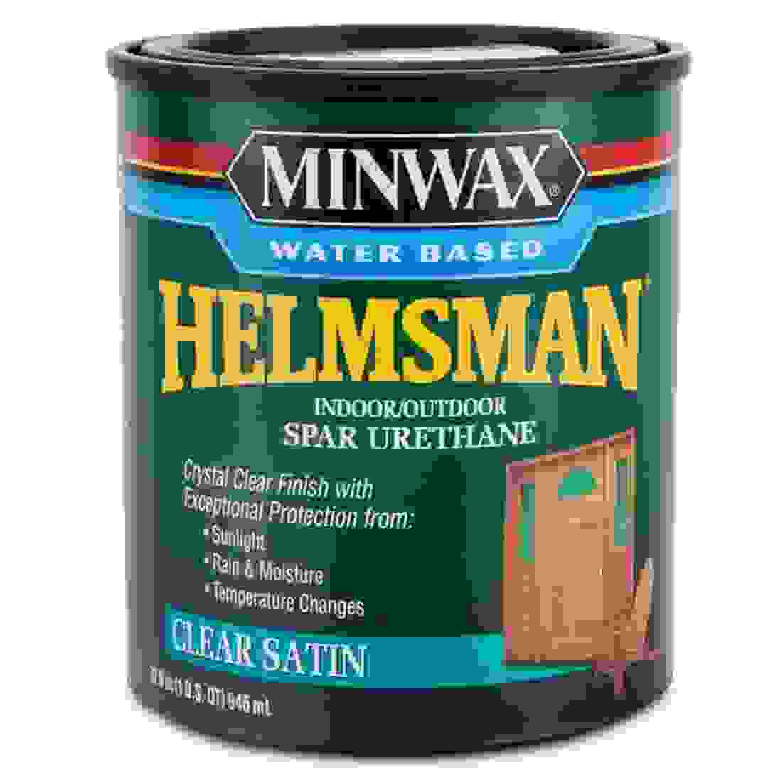 Minwax Helmsman Water Based Spar Urethane (946 ml, Clear Satin)