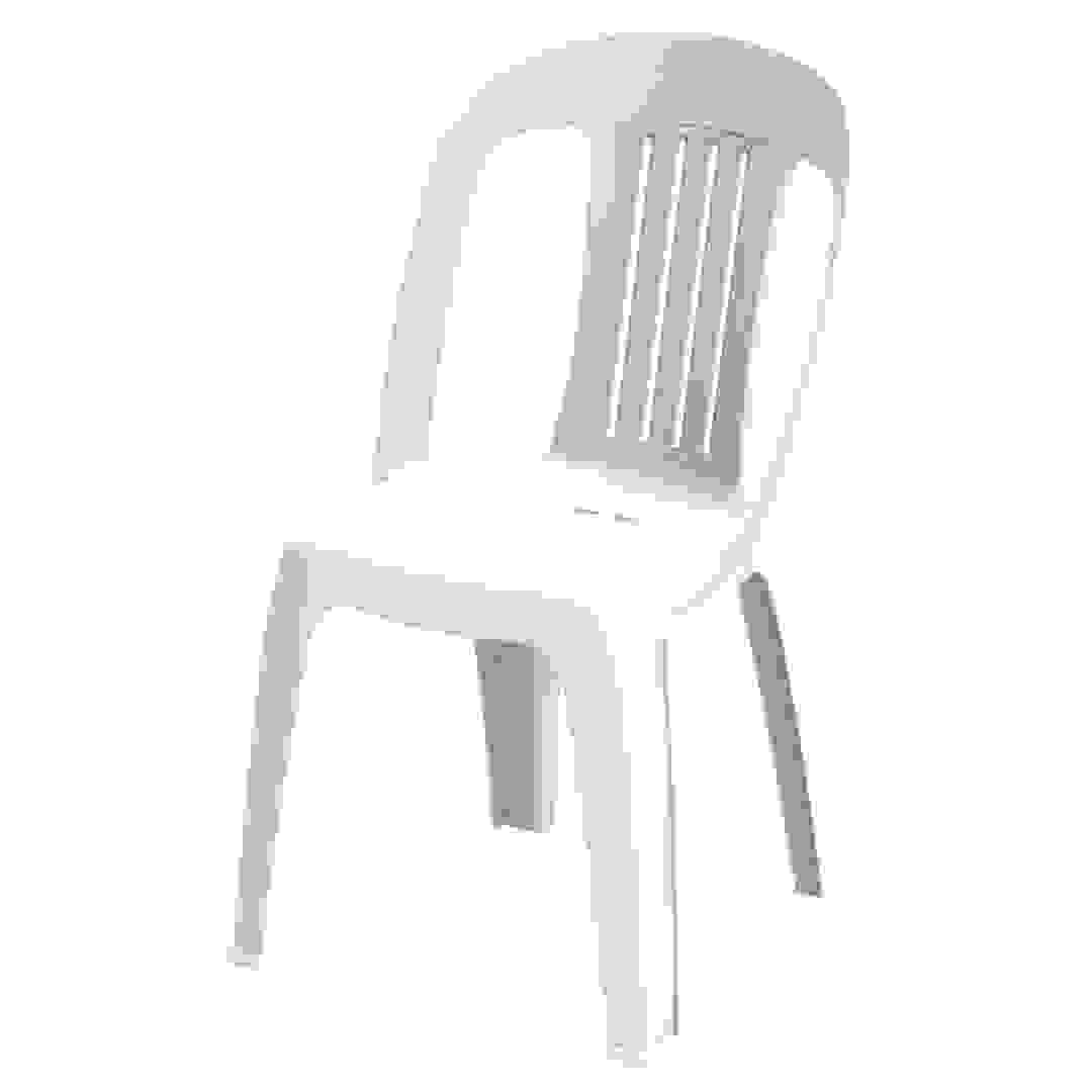 Cosmoplast Plastic Contessa Chair (White)