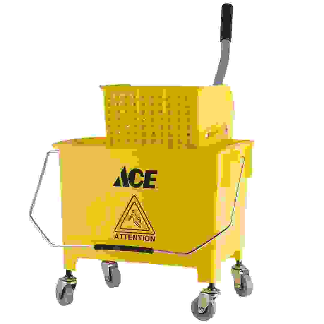 ACE Mop Bucket & Wringer Combo (Yellow)