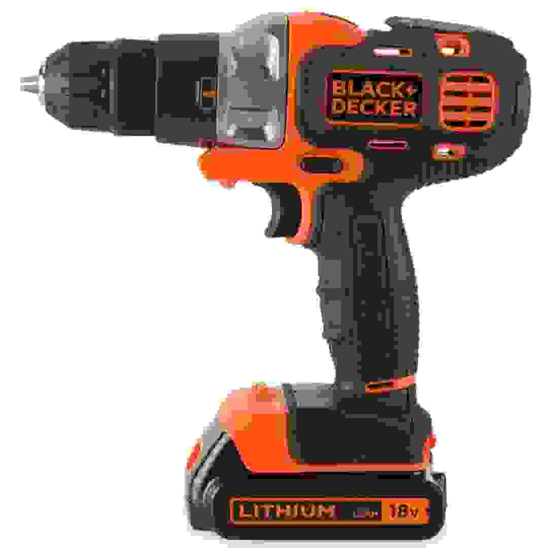 Black+Decker Lithium-ion Cordless Drill Driver (18 V)