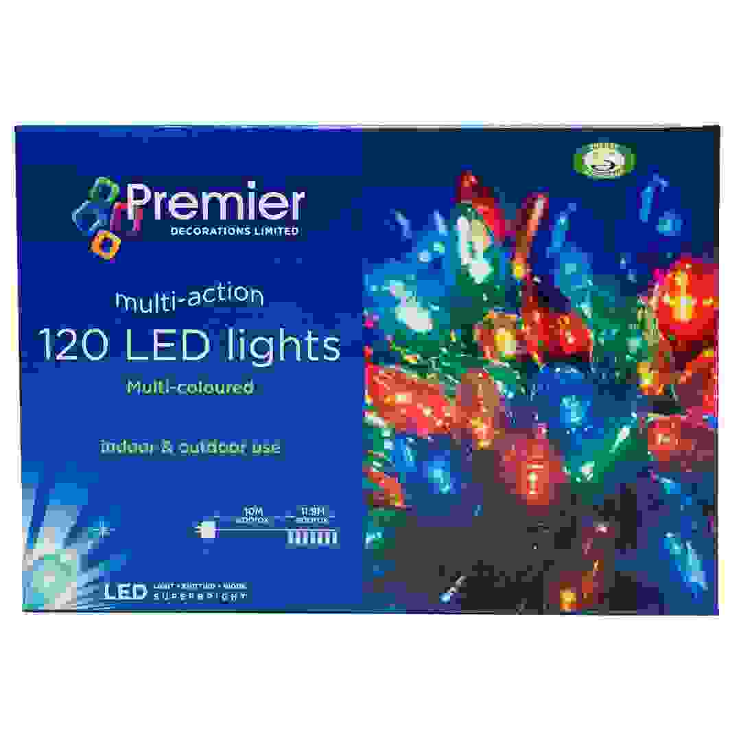 مجموعة 120 مصباح LED للزينة بمؤثرات الأضواء المتلاحقة بريميير