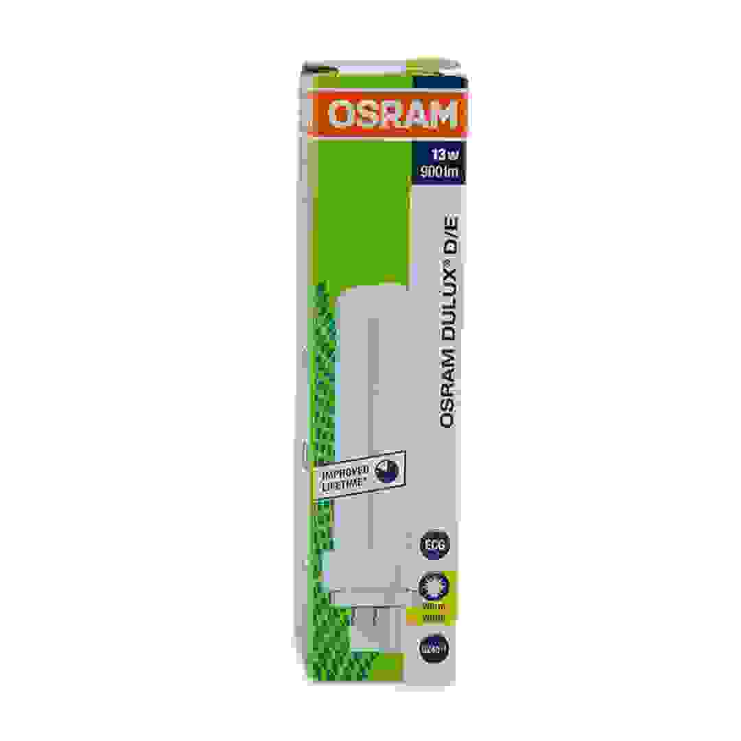 Osram G24q-1 CFL Bulb (13 W, Warm White)