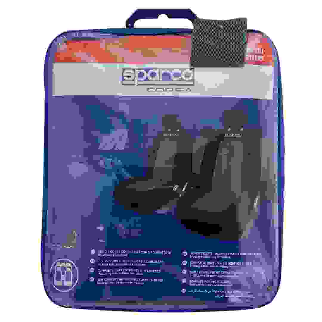 Sparco Seat Cover Set (Mesh Gray)
