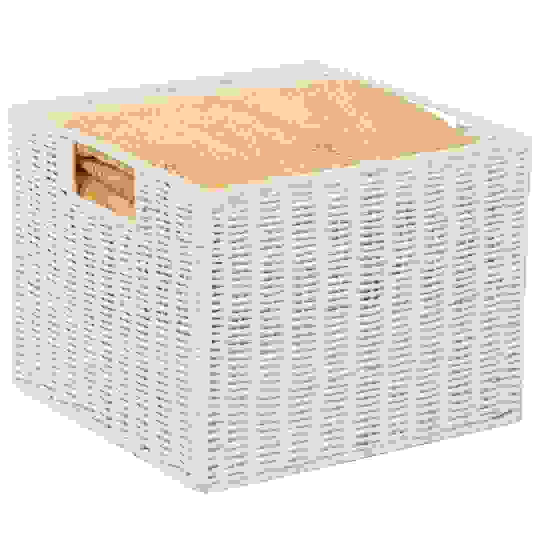 Honey-Can-Do Parchment Cord Storage Crate (33 x 25 cm)