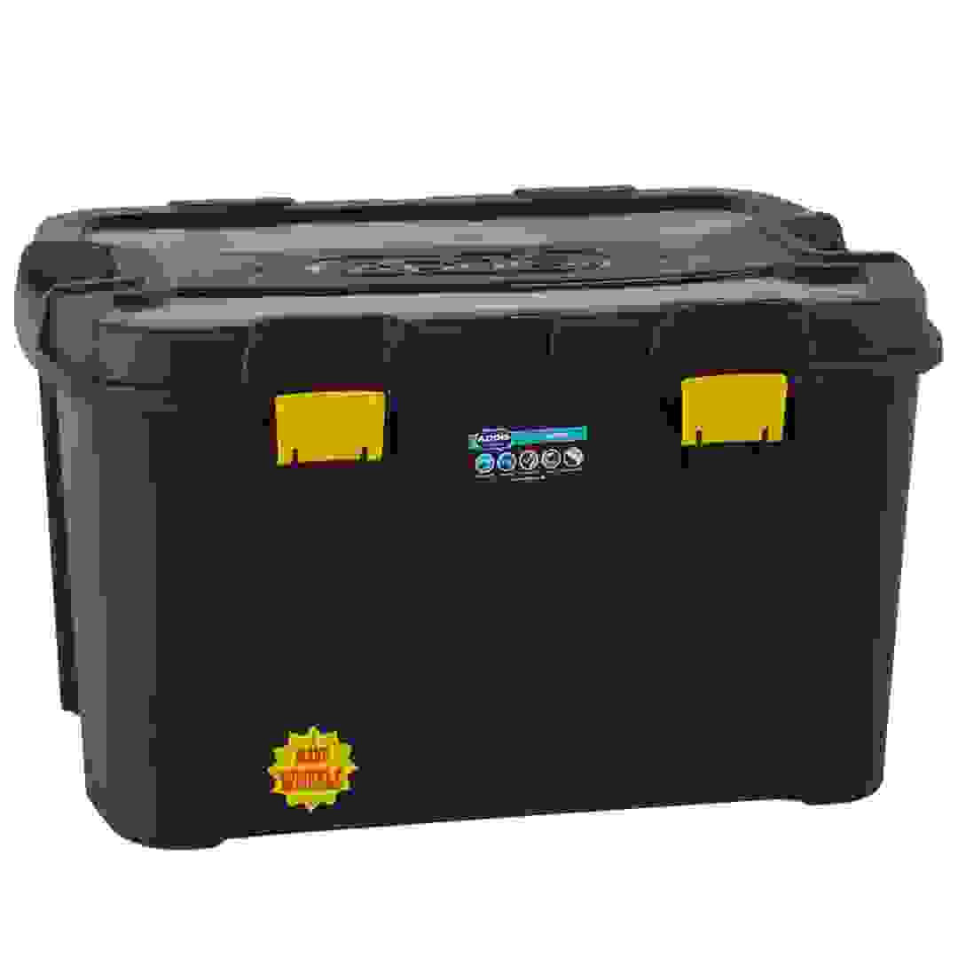 Addis Mobile Tote Storage Box (150 L, Black)