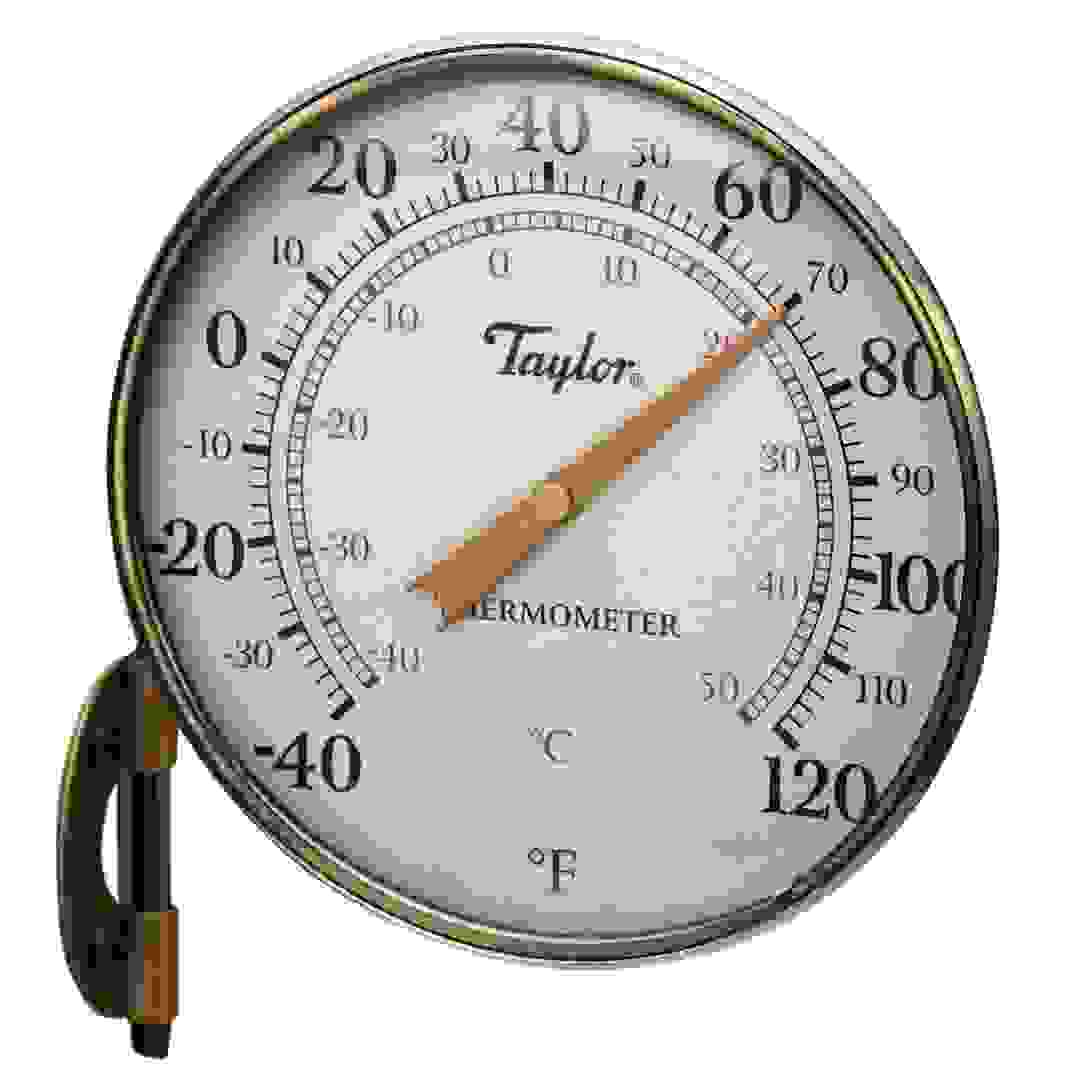 Taylor Precision Metal Dial Thermometer, 481BZ (10.7 cm)