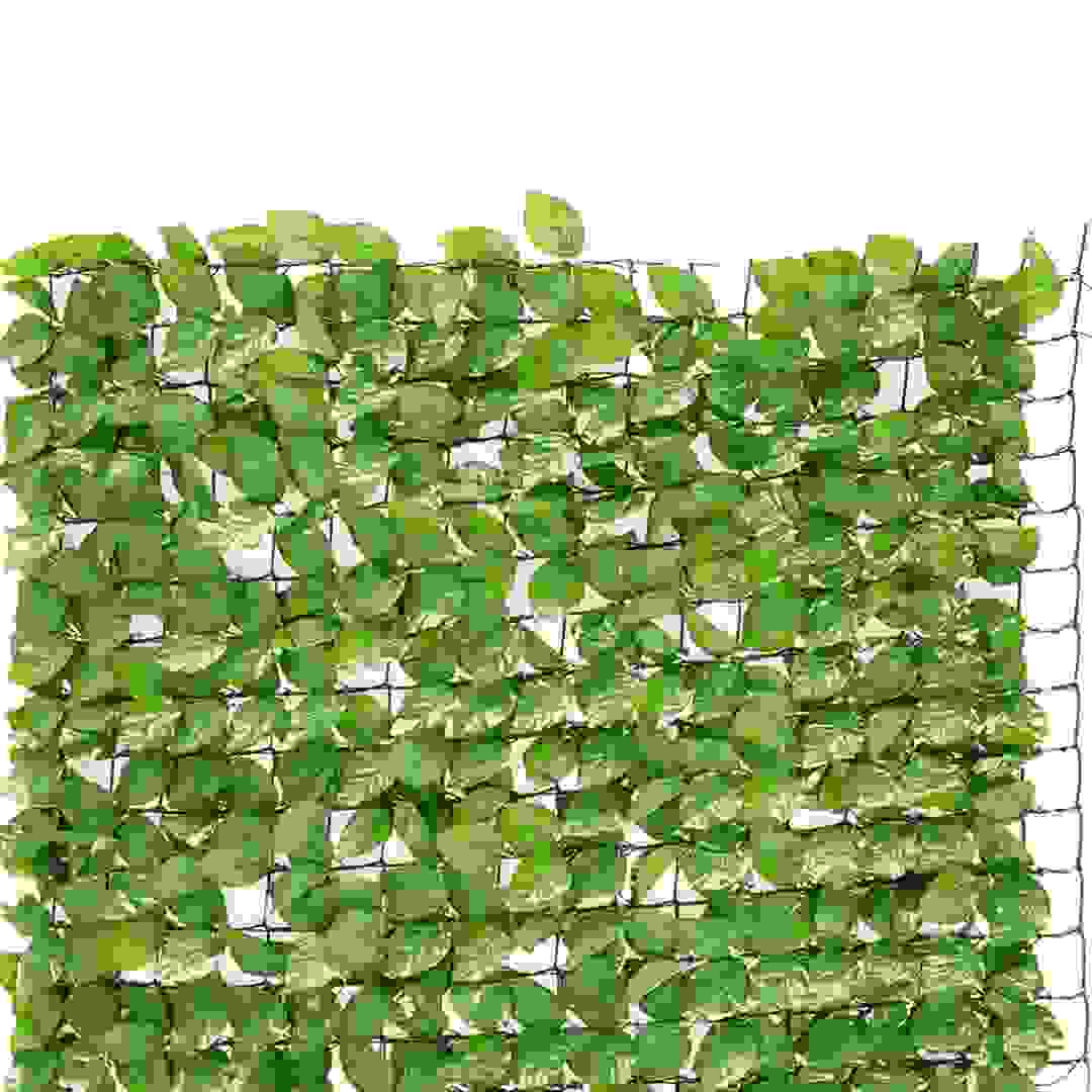 Living Space Artificial Fence (3 x 1 m, Green)