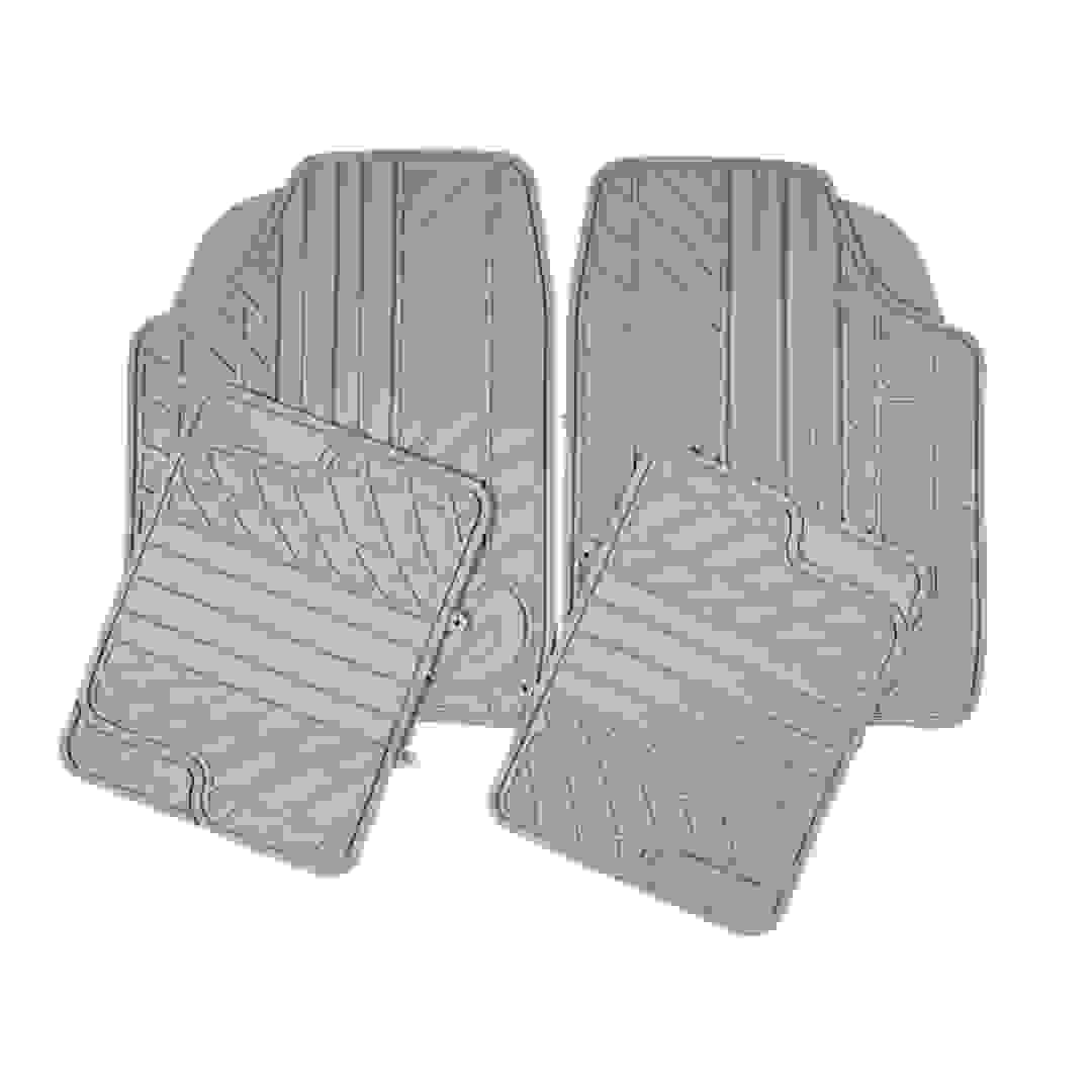 Sparco PVC Car Mat Set (Set of 4, Grey)