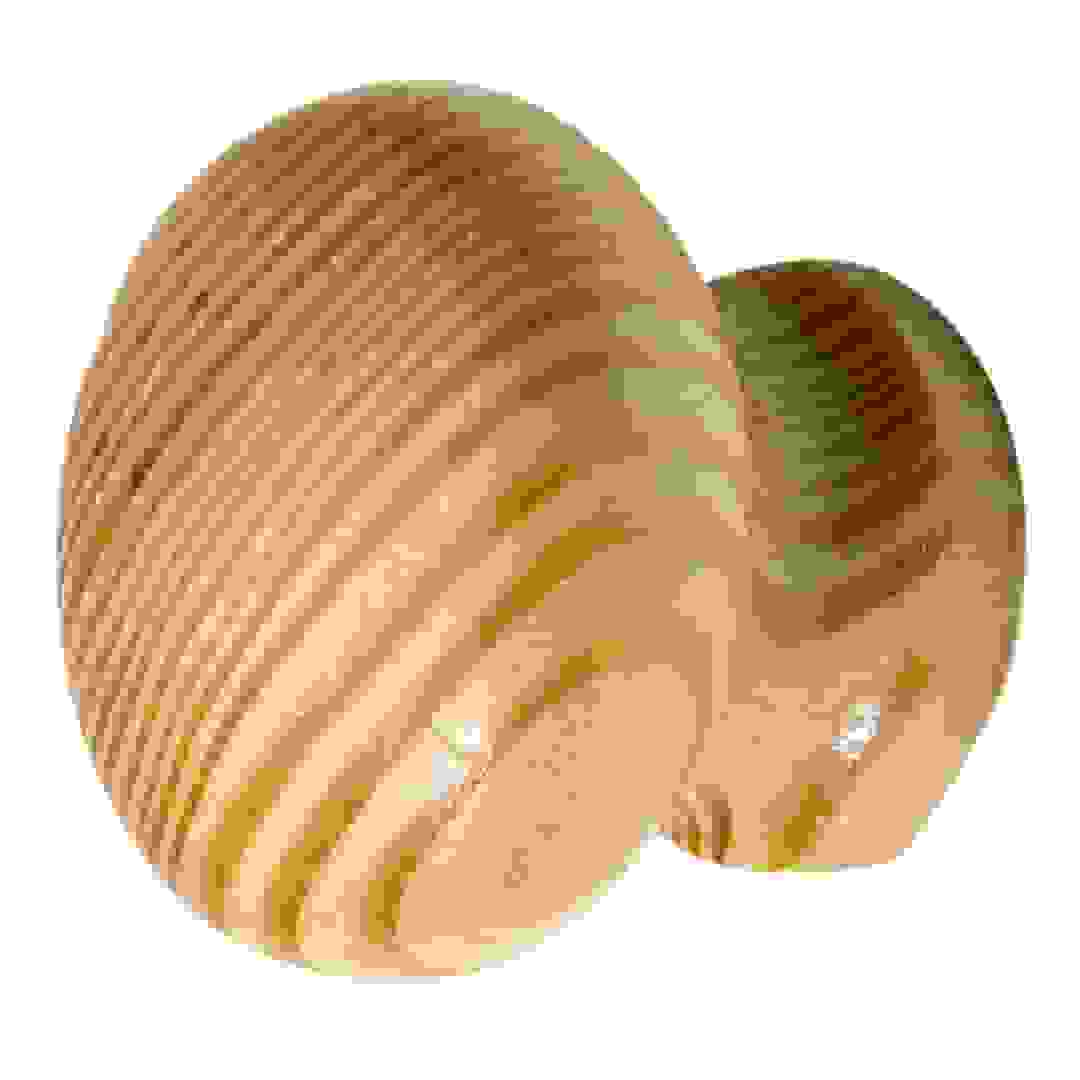 مقبض أثاث هيتتش من خشب الصنوبر المطلي (40 ملم)