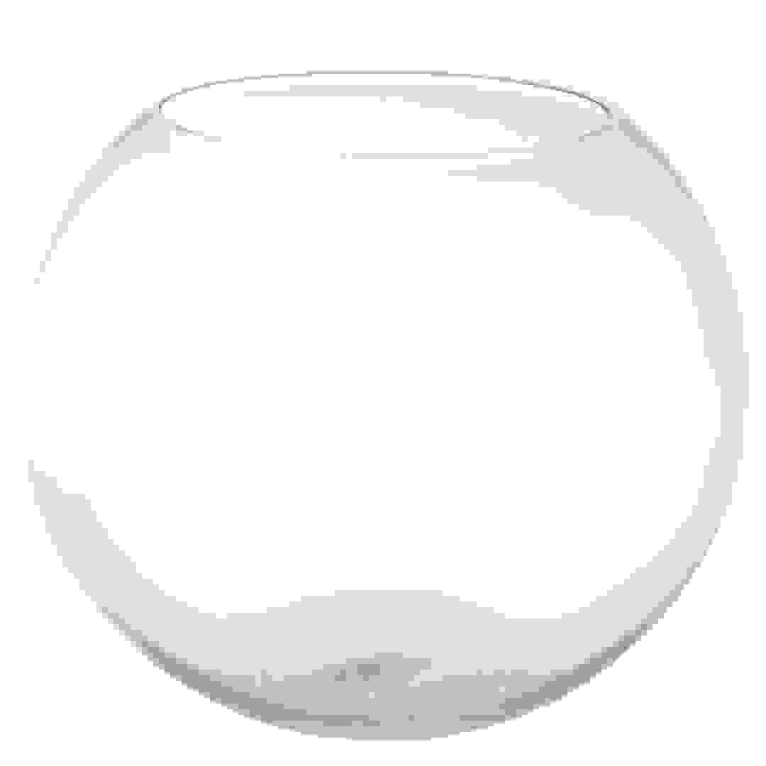 MV Medium Glass Fish Bowl Aquarium (24 cm, Transparent)