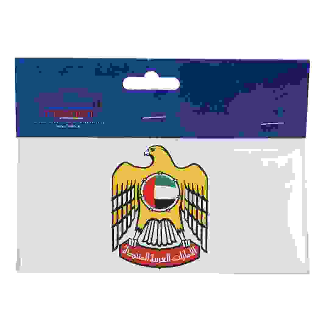 ملصق ماجين صقر علم الإمارات