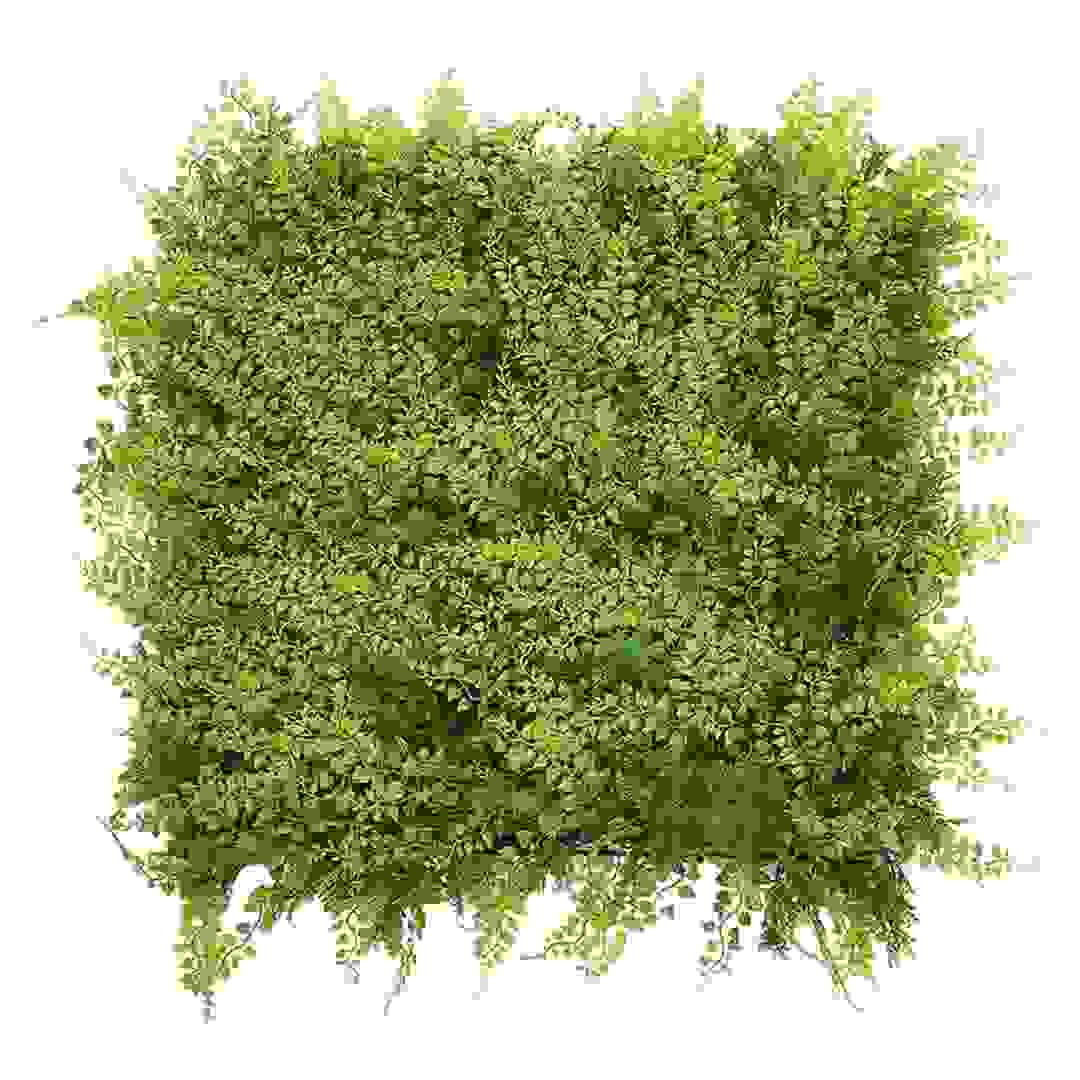 سور حديقة اصطناعي أخضر لامع (50 × 50 سم)